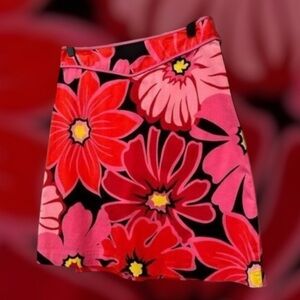 Madison Studio Floral Pink Skirt Size 6